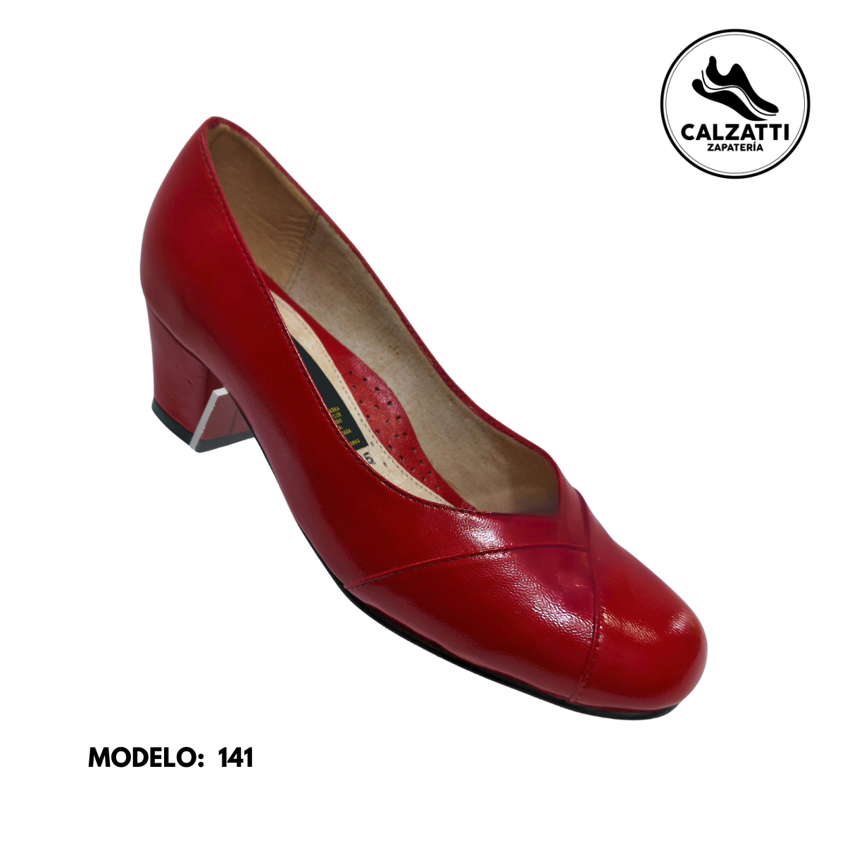 Zapato de tacón para dama